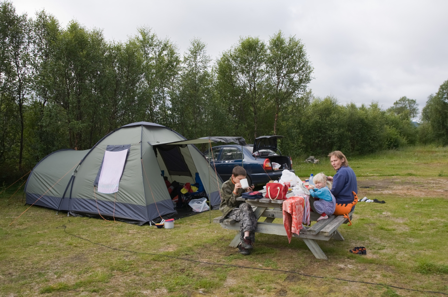 emplacement tente camping sud france